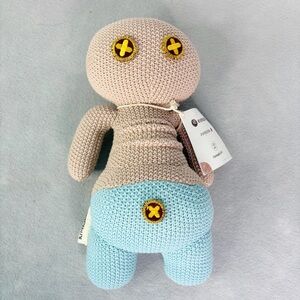 Rare Knittables By Phygital Stuffed Animal By Bears For Humanity Organic Cotton
